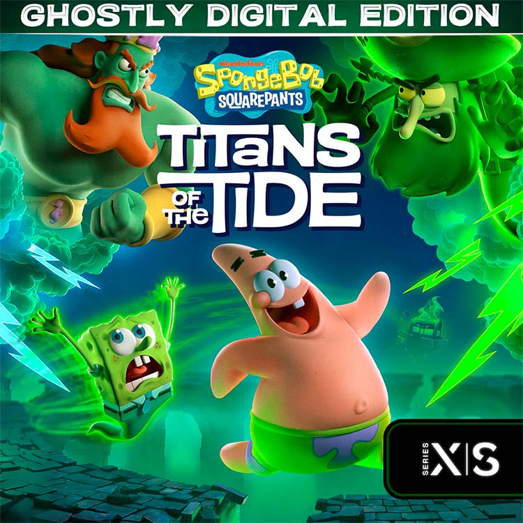 SpongeBob SquarePants Titans of the Tide - Ghostly Digital Edition