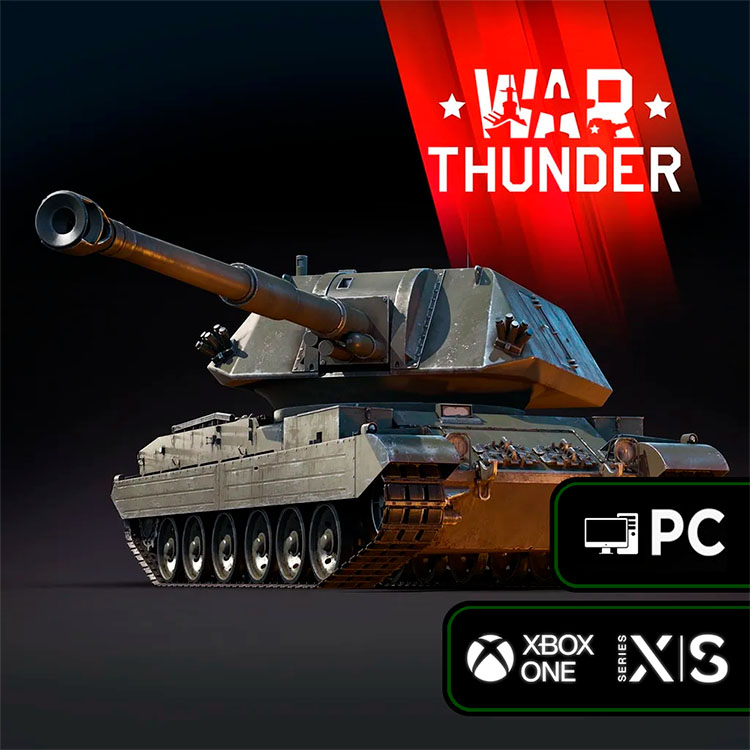 War Thunder - Vickers GBT155 Pack