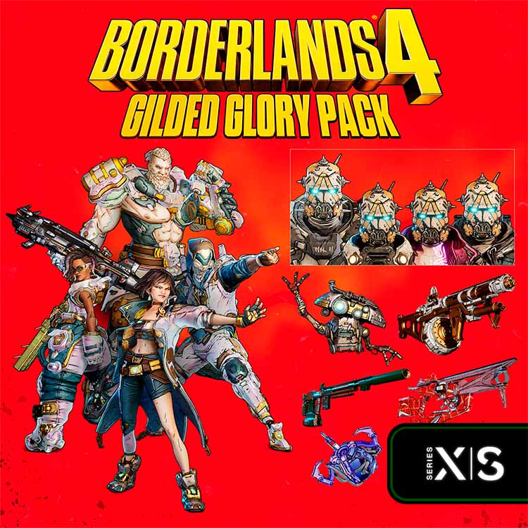 Borderlands 4 Gilded Glory Pack