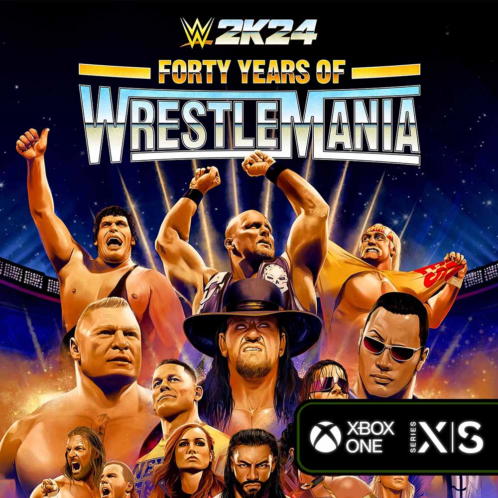 WWE 2K24 Forty Years of WrestleMania