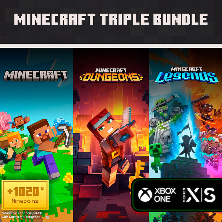 Minecraft Triple Bundle
