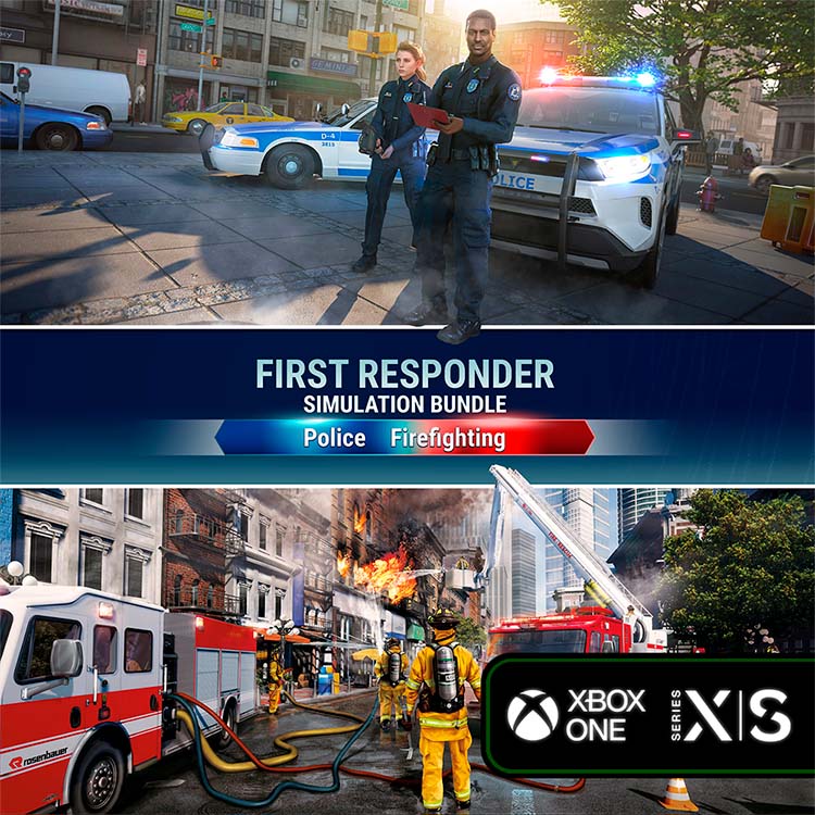 First Responder Simulation Bundle: Police Firefighting