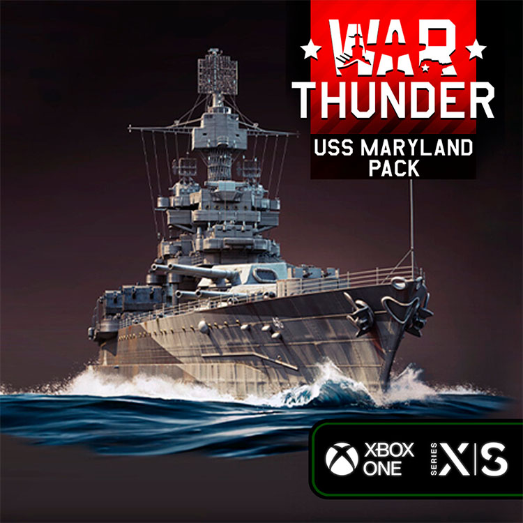 War Thunder - USS Maryland Pack