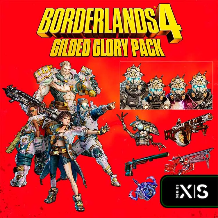 Borderlands 4 Gilded Glory Pack