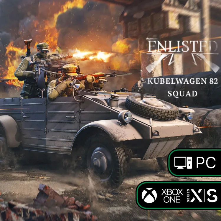 Enlisted - Kubelwagen 82 Squad