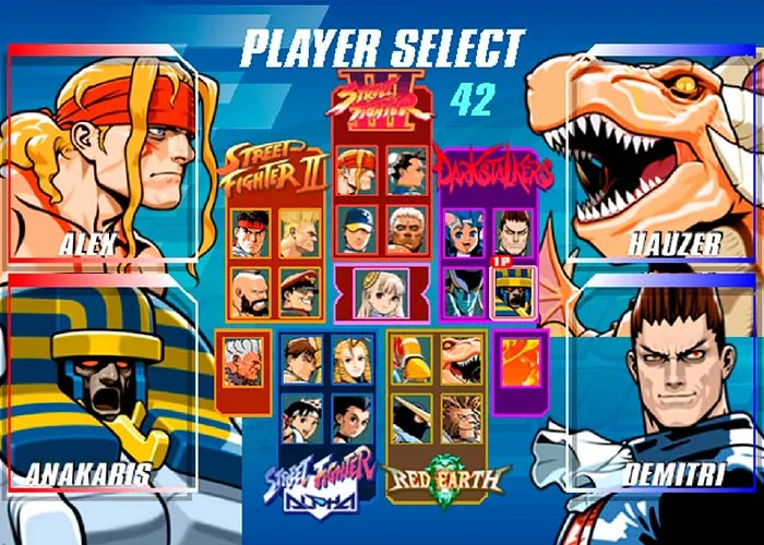 screenshot_Capcom Fighting Collection 2