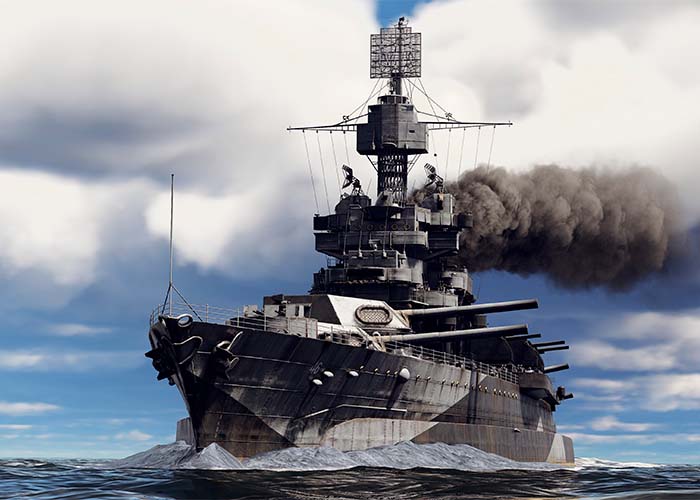 screenshot_War Thunder - USS Maryland Pack
