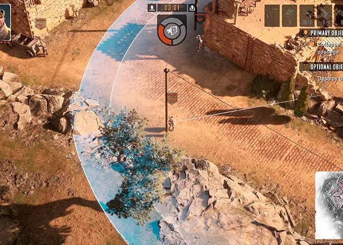 screenshot_Commandos Origins - Shadows over Crete