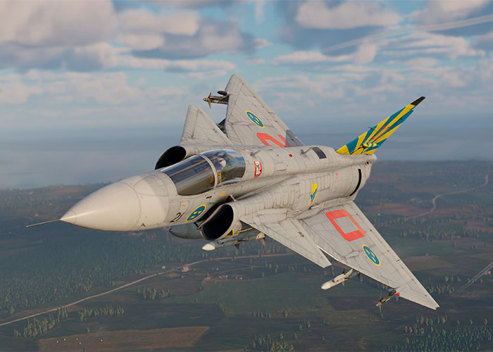 screenshot_War Thunder - Saab JA 37DI Viggen Pack