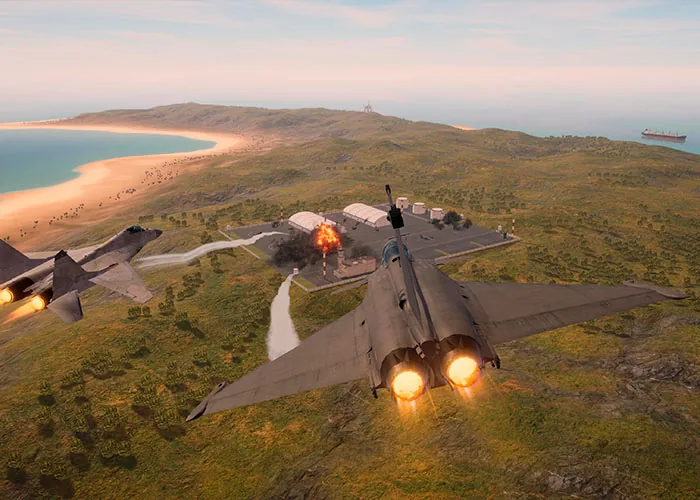 screenshot_Airplane Flight Simulator Combat Zone