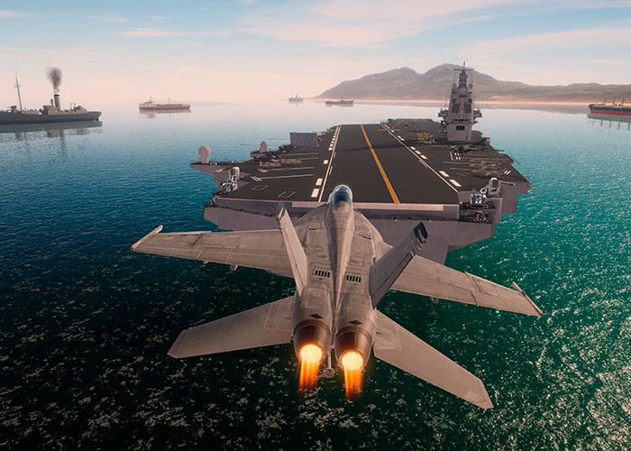 screenshot_Airplane Flight Simulator Combat Zone