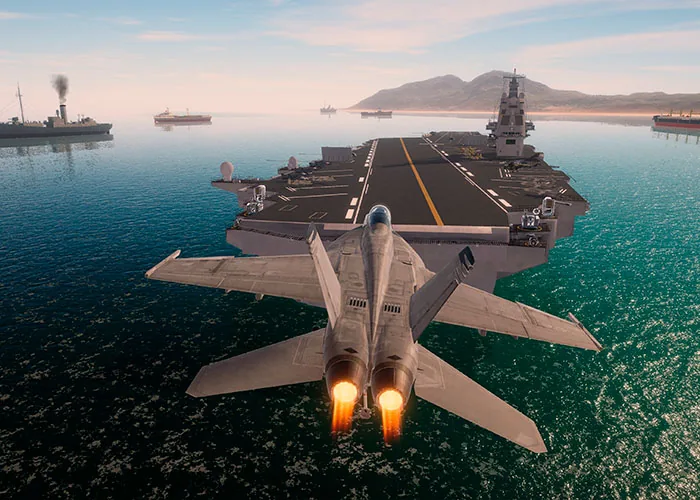 screenshot_Airplane Flight Simulator Combat Zone